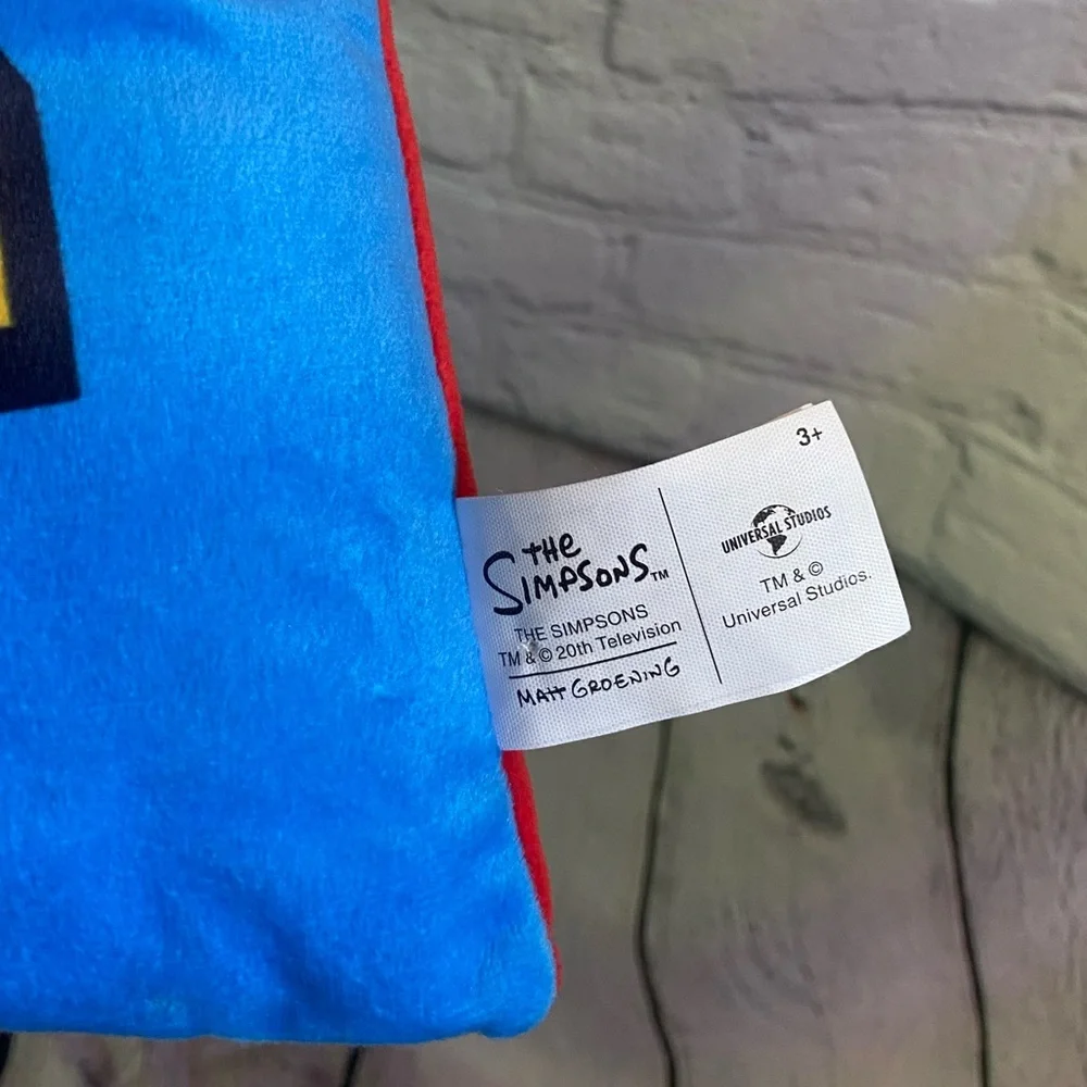 5/$20 The Simpson’s Bartman Bedding Accent Throw Cartoon Pillow 12x11 Millenial‎